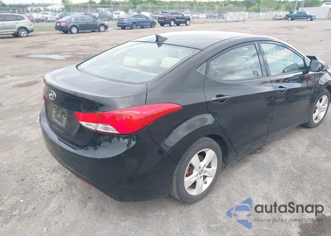 2013 Hyundai Elantra Gls из США, поврежденный, VIN KMHDH4AE1DU995040
